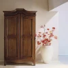 Armadio classico Armadio a 2 ante stile piemontese scontato del 40% Artigianale PREZZI OUTLET