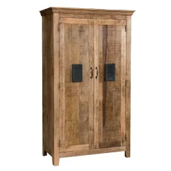 Armadio con ante battenti a prezzo scontato modello Armadio 2 ante newport   di Outlet etnico
