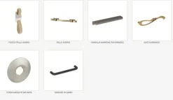 Armadio con ante battenti classico Armadio art 3306 a Artigianale a prezzo ribassato