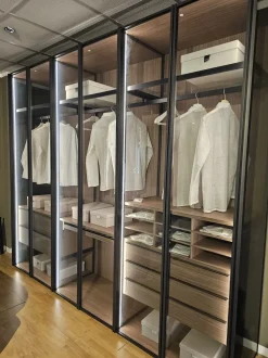 Armadio con ante battenti moderno Crystal Adok a prezzo scontato