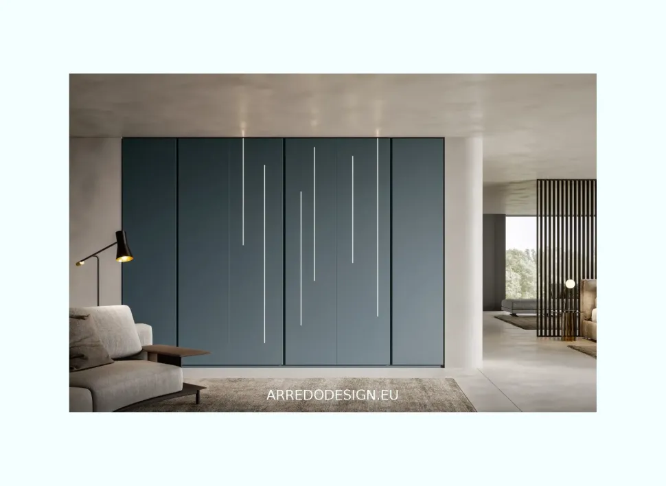 Armadio con ante battenti a prezzo scontato modello Lux di Veneran