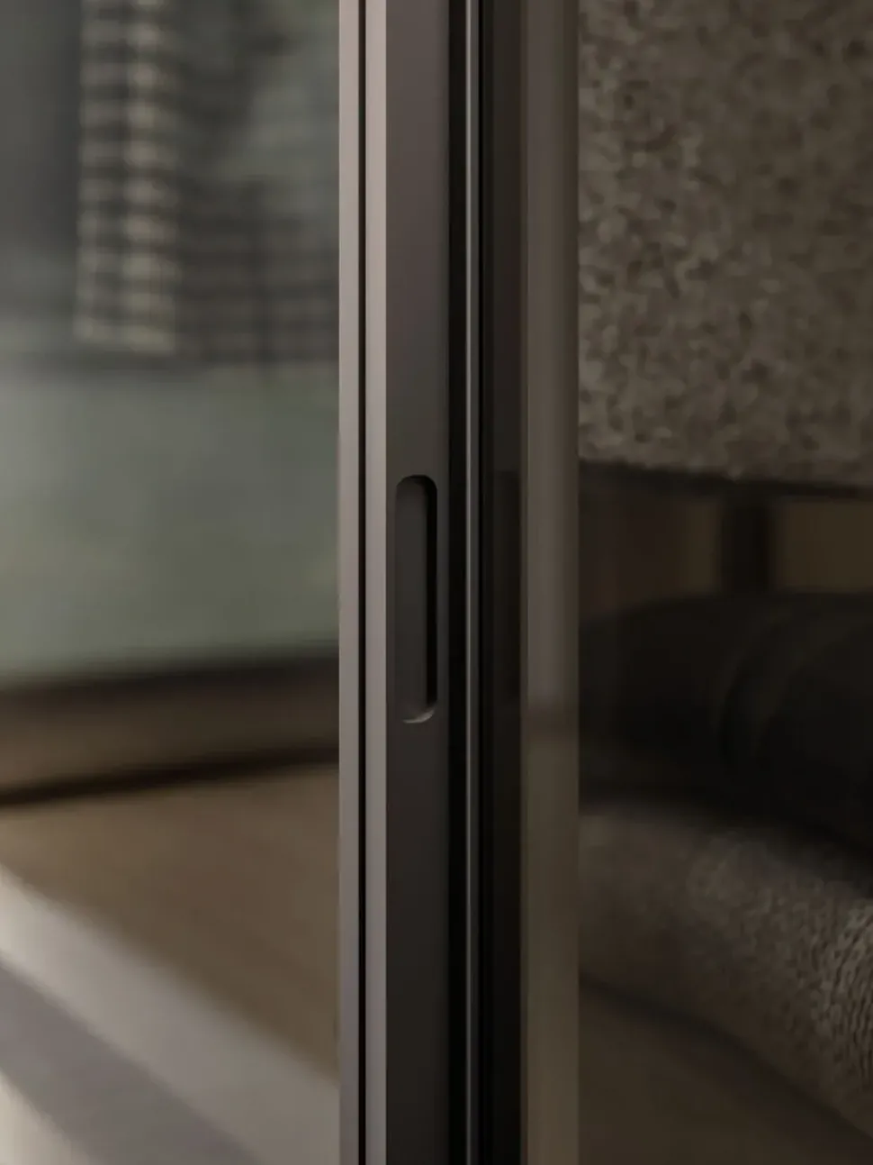 Armadio con ante battenti moderno Armadio skeletro con ante glass night 15 Orme a prezzo ribassato