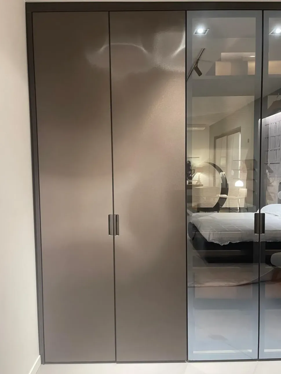 Armadio con ante battenti design Armadio cover rimadesio Rimadesio a prezzo scontato