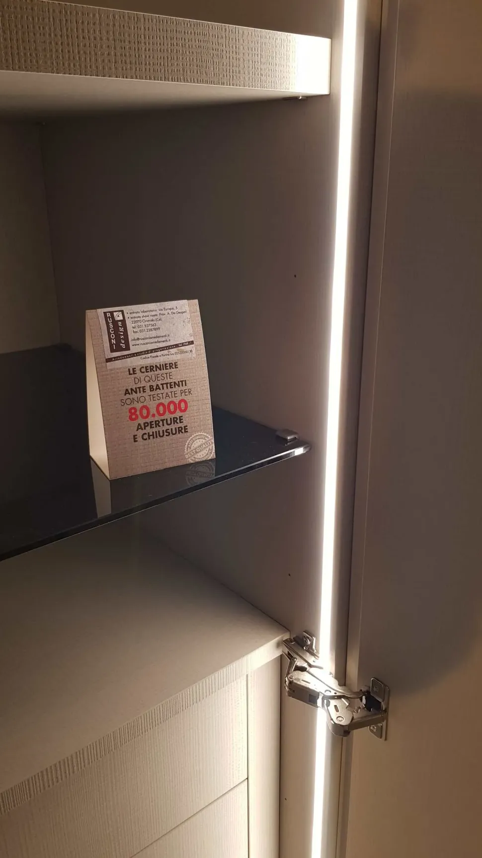 Armadio con ante battenti Tomasella Drop PREZZO OUTLET