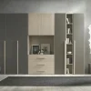 Armadio con ante battenti Composto a prezzo ribassato