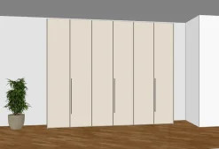 Armadio con ante battenti moderno 6antepromo con cassettiere Collezione esclusiva a prezzo ribassato