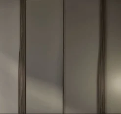 Armadio con ante scorrevoli a prezzo scontato modello Armadio  etno ante scorrevoli con maniglioni infinity dark    di Outlet etnico