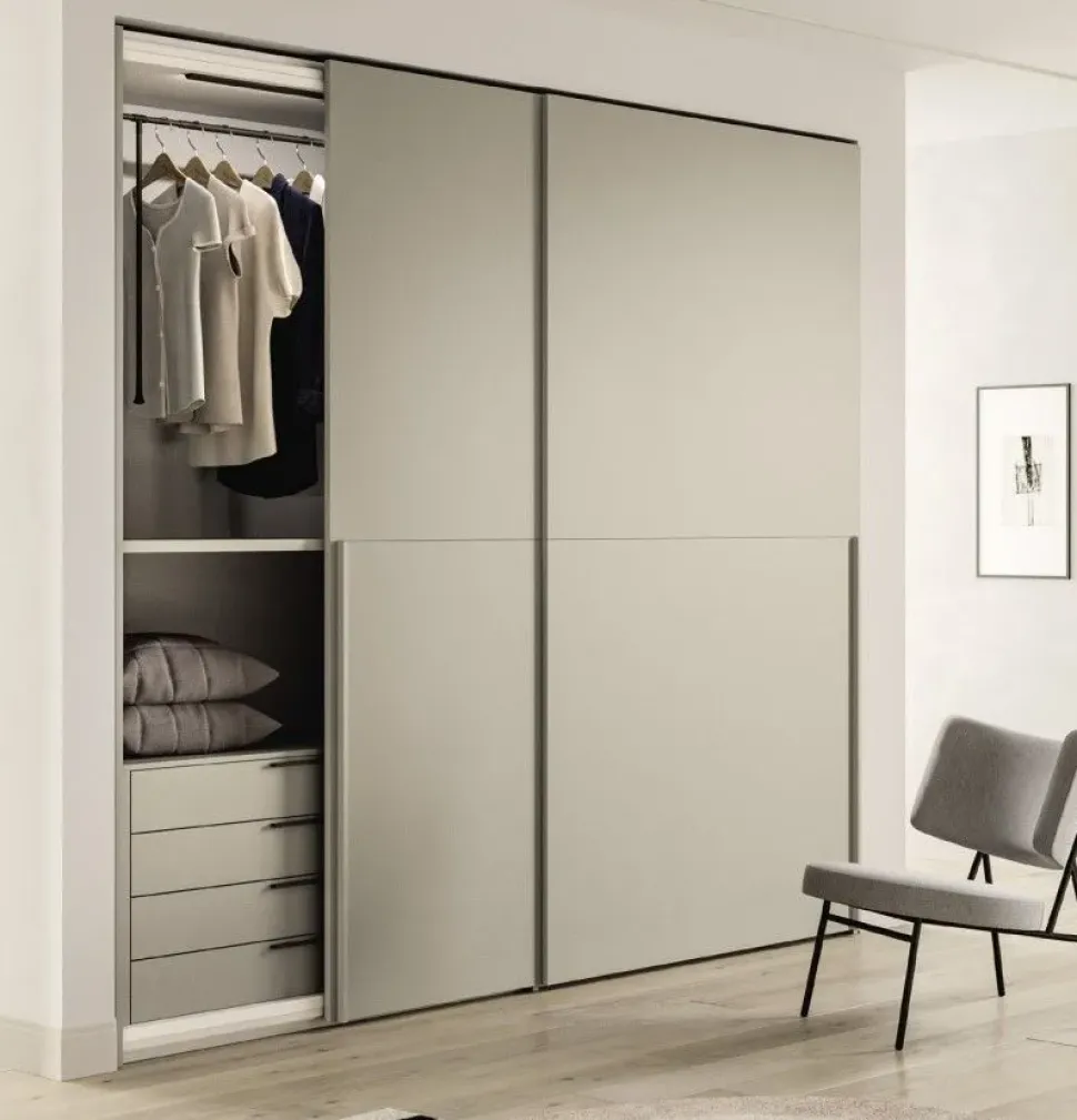 Armadio con ante scorrevoli a prezzo scontato modello Soho di Collezione esclusiva