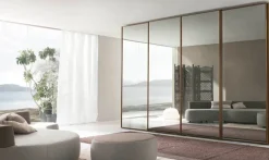 Armadio con ante scorrevoli Armadio con ante scorrevoli a specchio mod.blue moon scontato del 35% a prezzo ribassato 35%