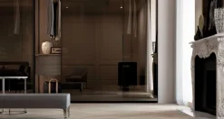 Armadio con ante scorrevoli moderno Glass Olivieri a prezzo scontato