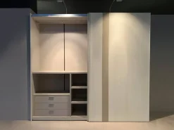 Armadio con ante scorrevoli moderno Terna Orme a prezzo scontato