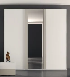 Armadio con ante scorrevoli moderno Lester mirror Collezione esclusiva a prezzo ribassato