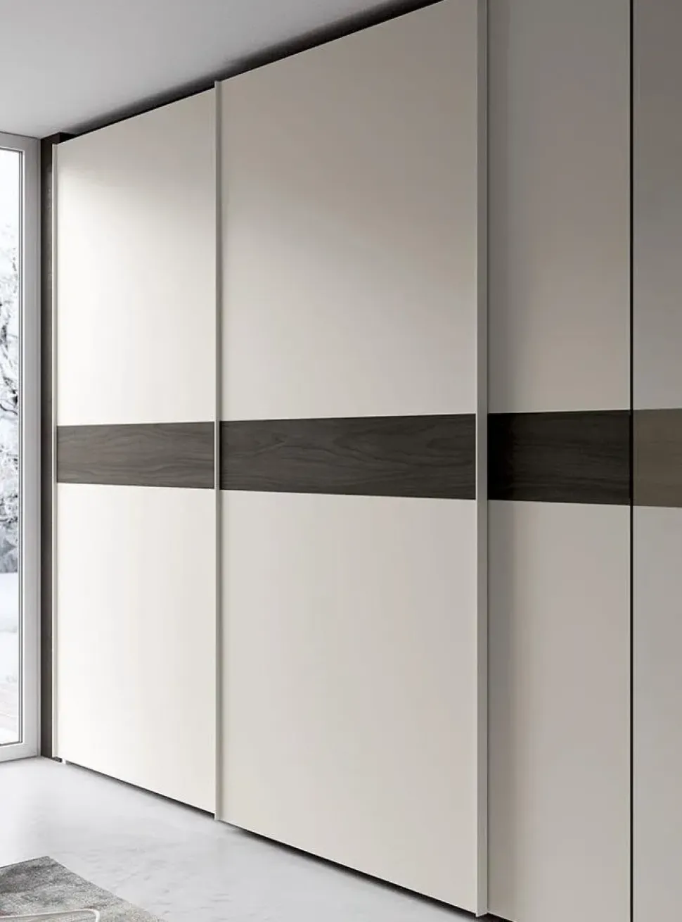 Armadio con ante scorrevoli design Centrale Spagnol cucine a prezzo ribassato