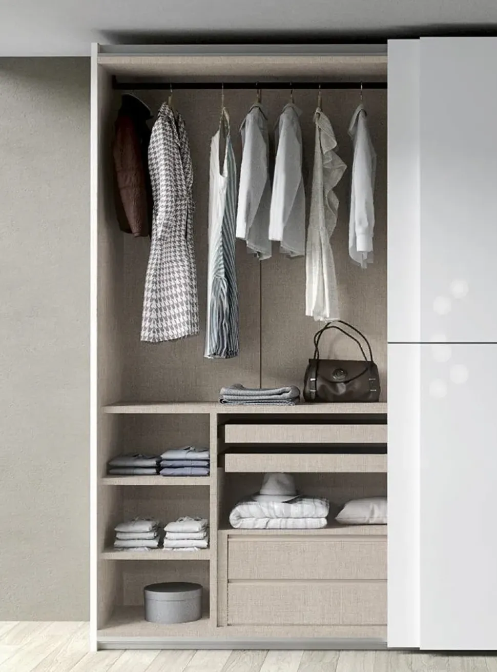 Armadio con ante scorrevoli design Centrale Spagnol cucine a prezzo ribassato