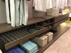 Armadio con cabina armadio design Flexy Zalf a prezzo scontato