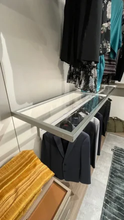 Armadio con cabina armadio moderno Panorama Sangiacomo a prezzo scontato