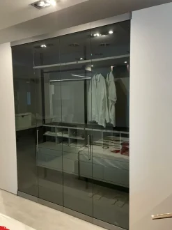 Armadio con cabina armadio modello Camerino caccaro scontato del 25%