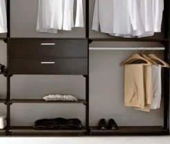 Armadio con cabina armadio design Ok-ne Domitalia a prezzo ribassato