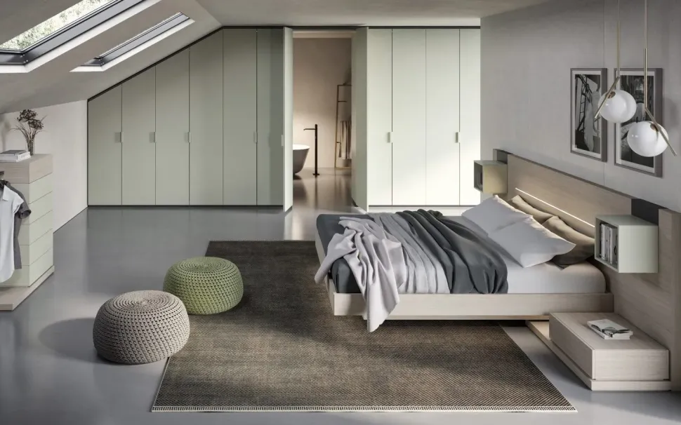 Armadio design con Senza ante modello Dama di Artigianale