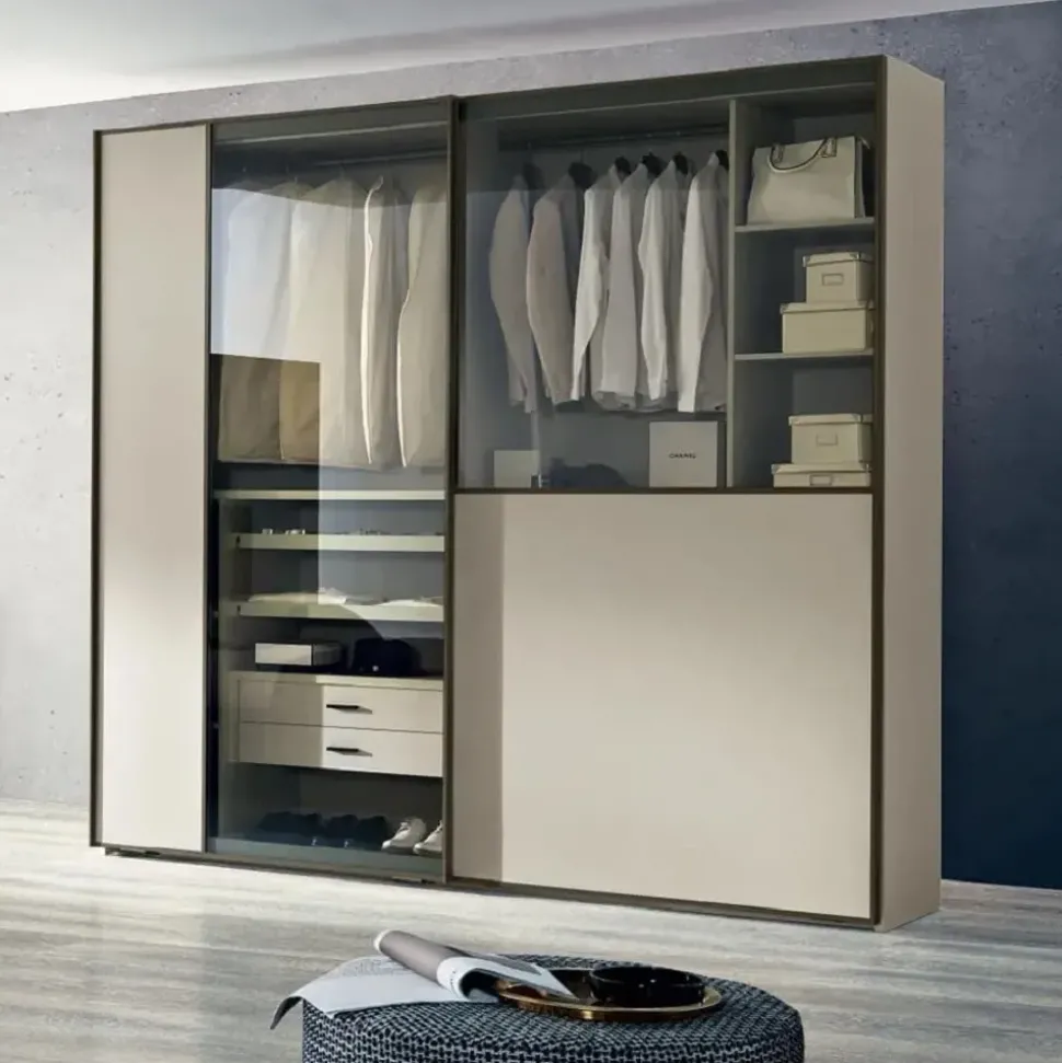 Armadio di Gierre mobili modello Ego in laminato opaco con sconto -42%