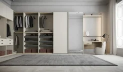 Armadio di Giessegi modello Four in laminato materico con sconto -27%