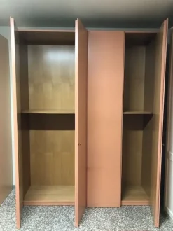 Armadio di Mobilac modello Armadio quattro ante in laccato opaco con sconto -72%