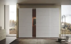 Armadio di Morassutti modello Armadio a 3 ante scorrevoli mod.tree  laccato bianco di morassutti in promo-sconto del 40% in laccato opaco con sconto -40%