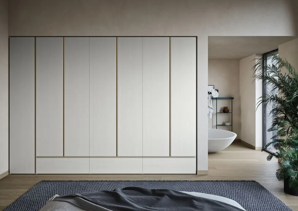 Armadio di Novamobili modello Gola impiallacciato in legno con sconto -51%