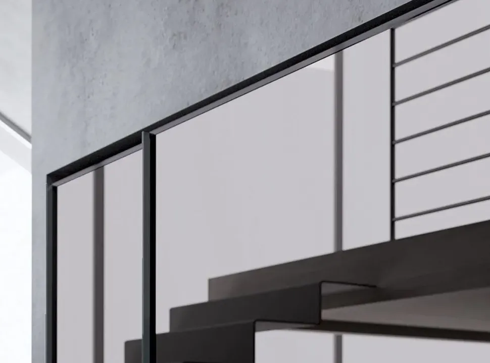 Armadio di Spagnol cucine modello Telaino in specchio con sconto -40%