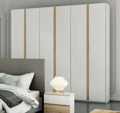 Armadio Gamma oak Collezione esclusiva con ante battenti SCONTATO a PREZZI OUTLET