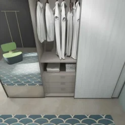 Armadio Homes modello Filo anta aspecchio  A PREZZO SCONTATO