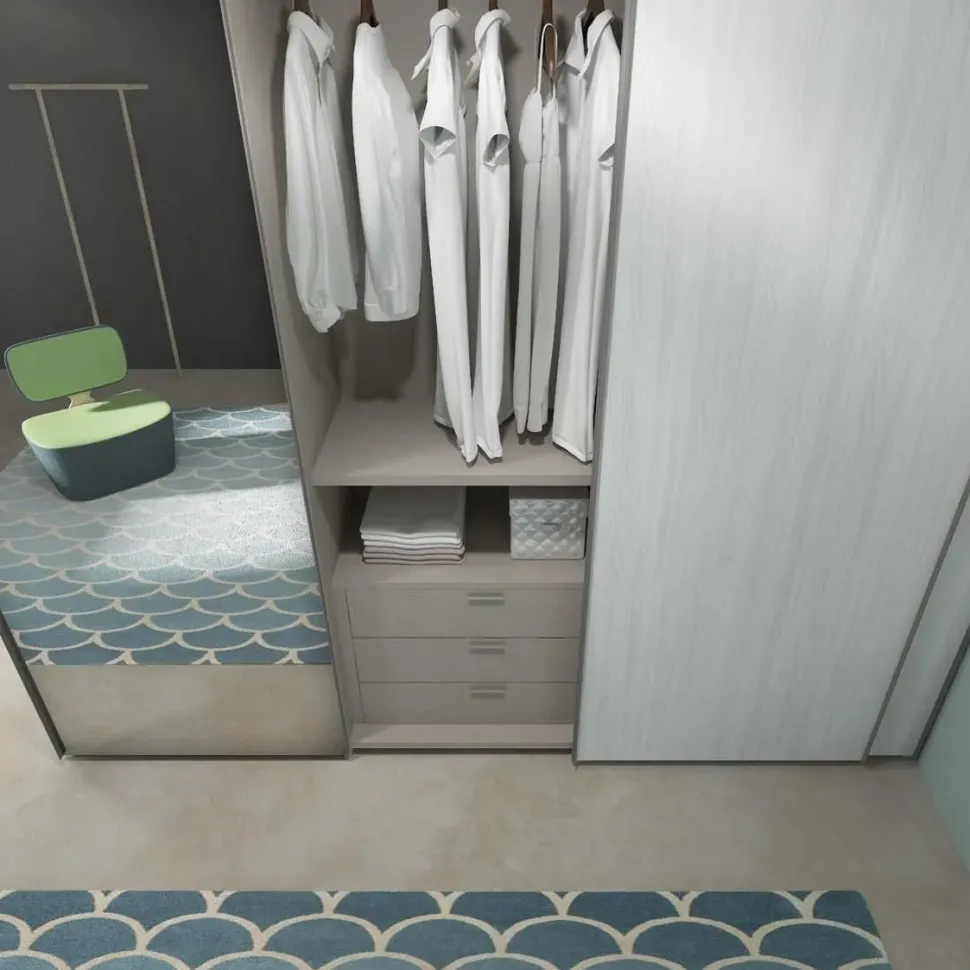 Armadio Homes modello Filo anta aspecchio A PREZZO SCONTATO