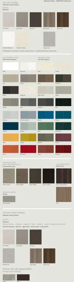 ARMADIO Horizontal legno Sangiacomo OFFERTA OUTLET