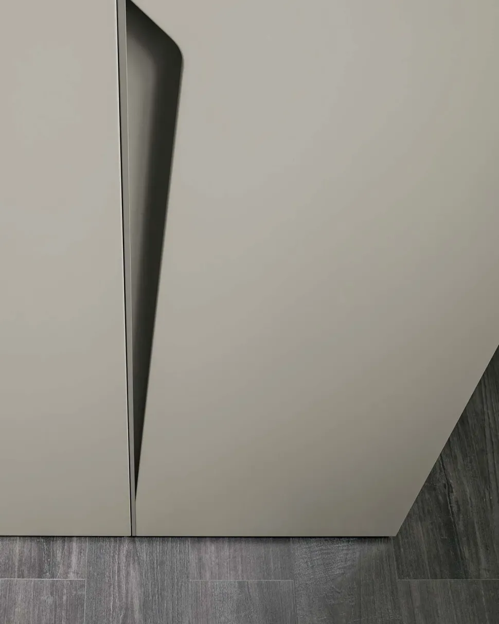 Armadio in laccato opaco Drop a marchio Tomasella scontato