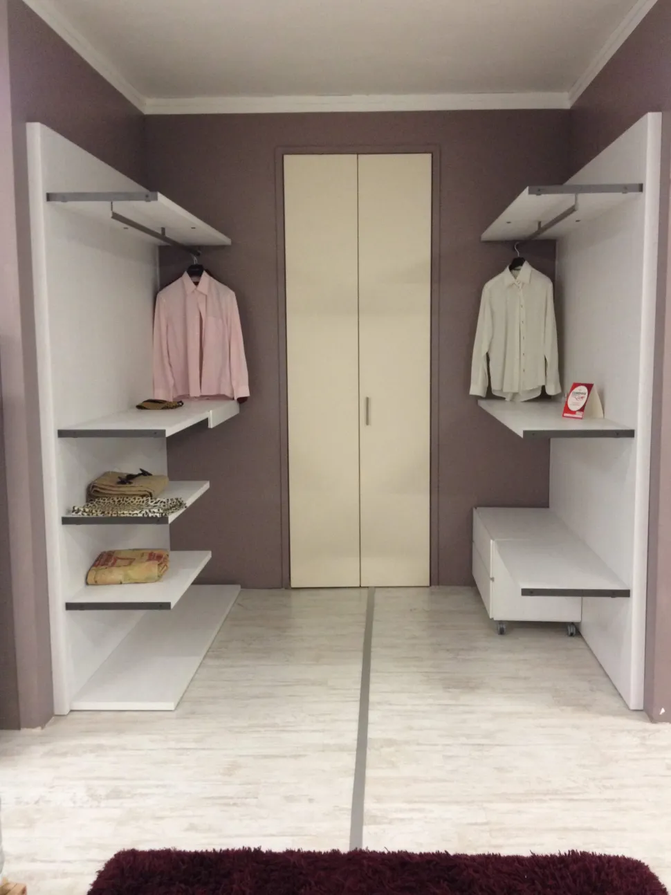 Armadio in laminato materico Cabina armadio santa lucia laminato materico a marchio Santalucia scontato -40%