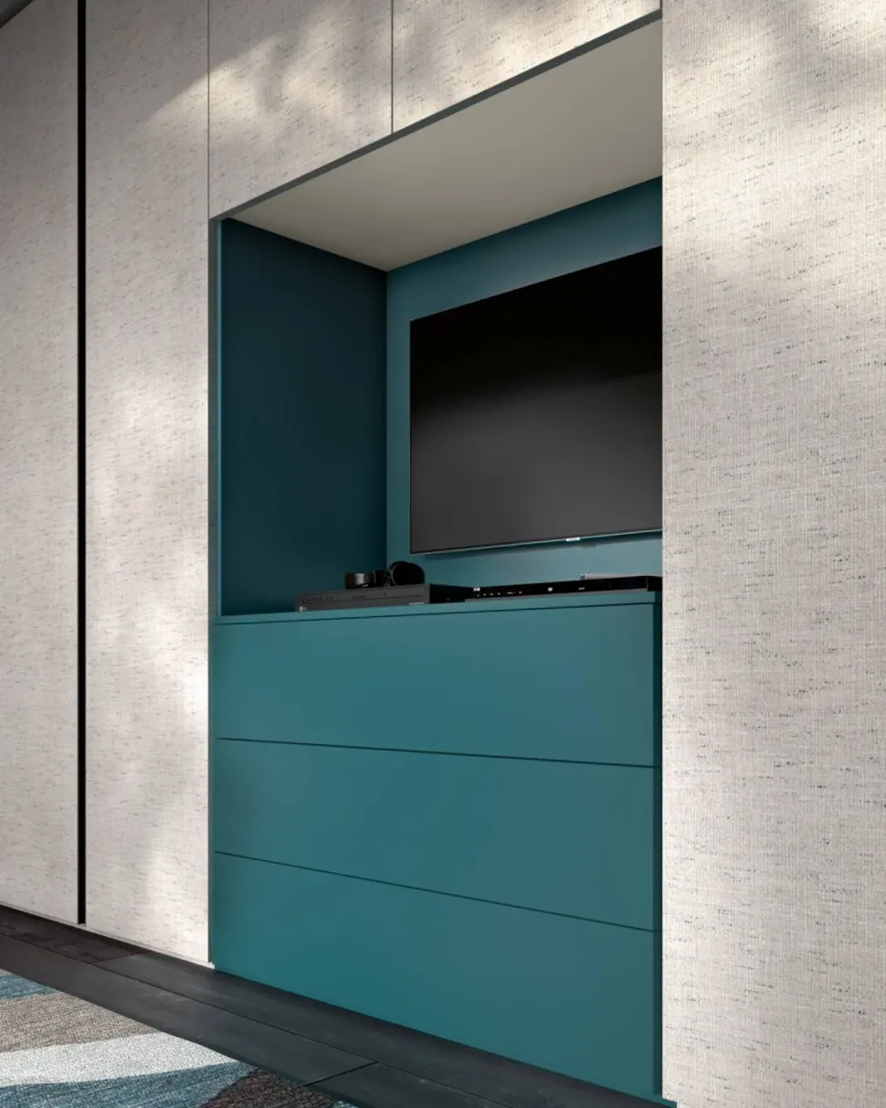 Armadio in laminato materico Power 21 a marchio Zg mobili scontato -40%