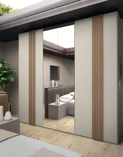 Armadio in laminato opaco Riga extra a marchio Collezione esclusiva scontato -54%