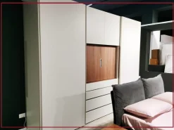 Armadio in legno Odeon breccia a marchio Sangiacomo scontato -40%