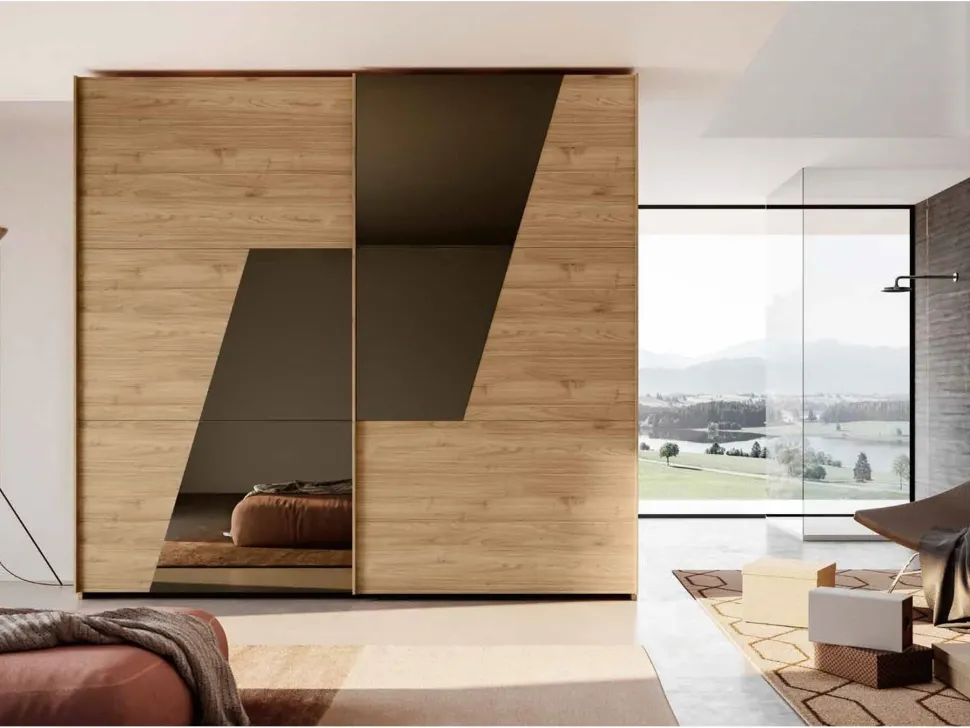 Armadio moderno Arm16 di Artigianale a PREZZO OUTLET -50%