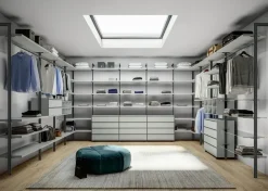 Armadio moderno Armadio a 6 ante mod.abaco con ante finitura calce in promo-sconto del 50% di Gierre mobili a PREZZO OUTLET -44%