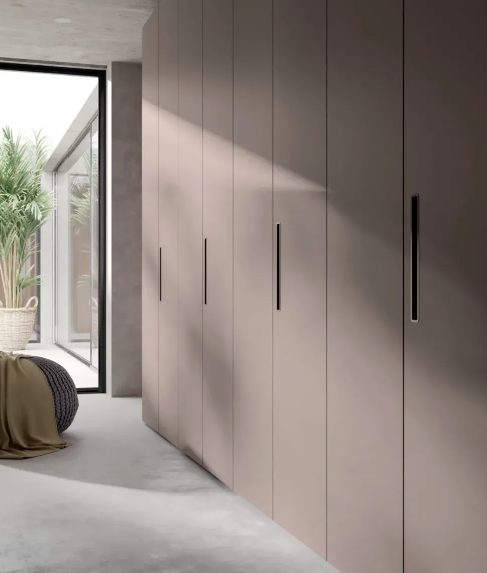 Armadio moderno Armadio battente anta split Mottes selection PREZZI OUTLET