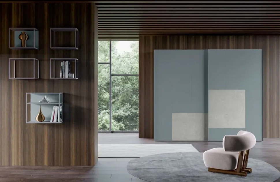 Armadio moderno Armadio scorrevole anta patio Mottes selection PREZZI OUTLET