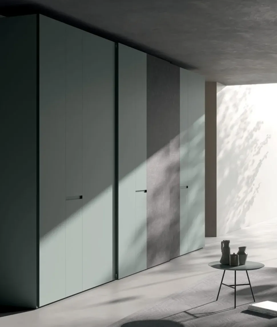 Armadio moderno Armadio scorrevole anta tela Mottes selection PREZZI OUTLET