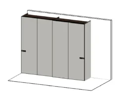 Armadio moderno Armadio scorrevole icona Pianca con uno sconto imperdibile