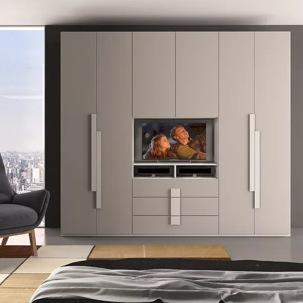 Armadio moderno Bologna di Artigianale a PREZZO OUTLET -30%