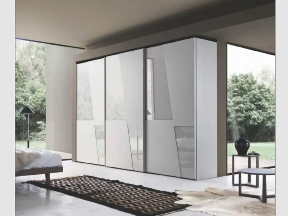 Armadio moderno Diagonal Sangiacomo con uno sconto del 21%