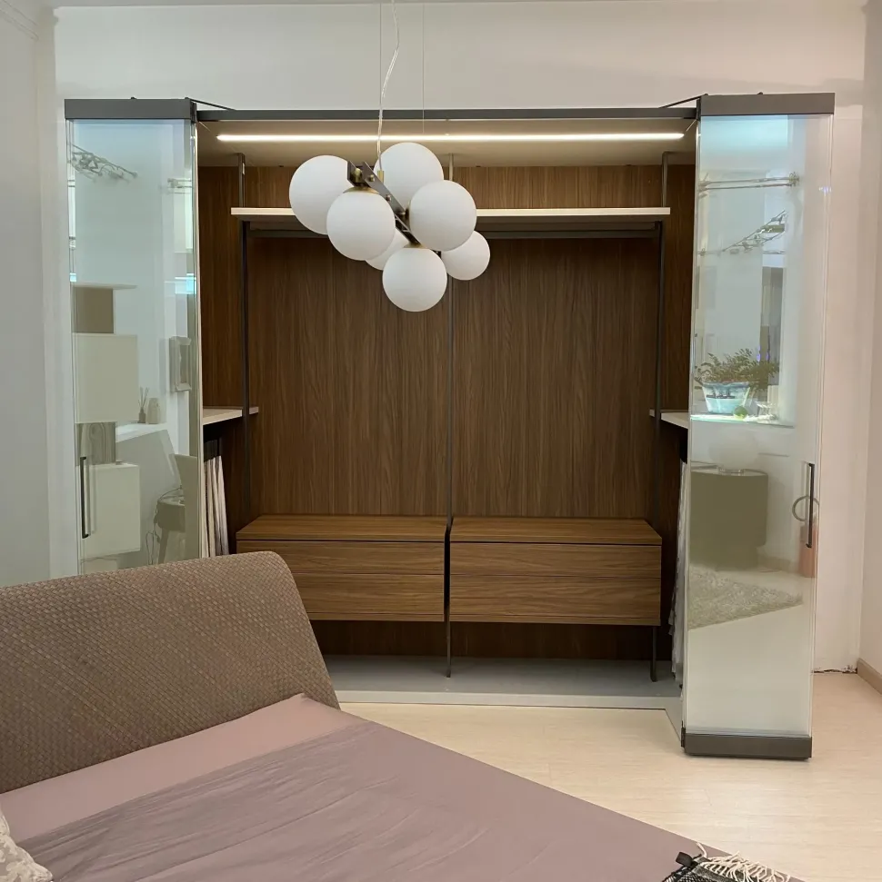 Armadio moderno Freehome camerino Caccaro PREZZI OUTLET