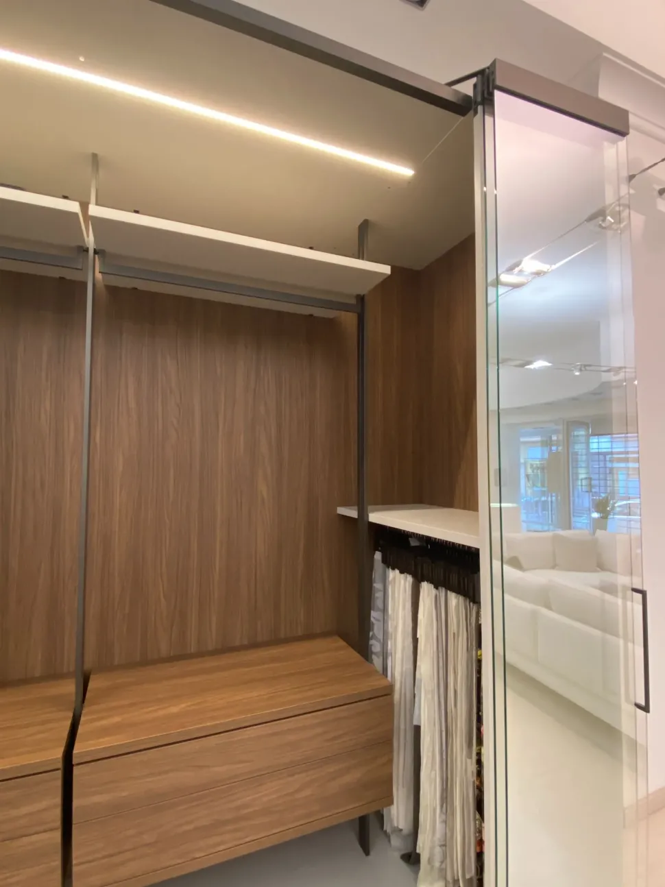 Armadio moderno Freehome camerino Caccaro PREZZI OUTLET