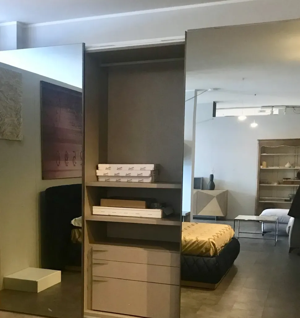 Armadio moderno Glass di Alf da fre a PREZZO OUTLET -36%