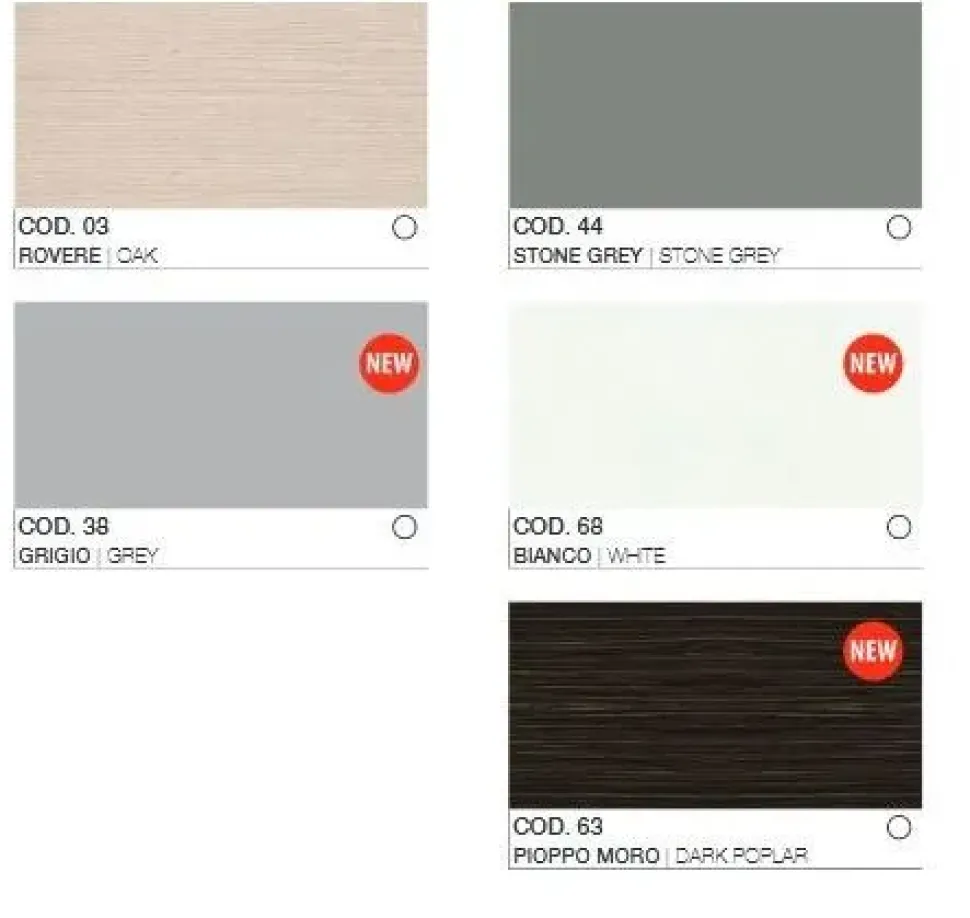 Armadio moderno Mobile alto con ante scorrevoli di Las mobili a PREZZO OUTLET -40%